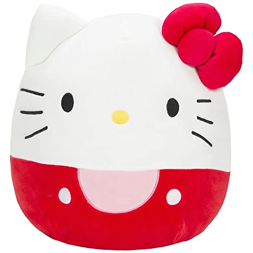 Squishmallows SQK1284 - Rote Kitty 30 cm, offizielles Kelly Toys Plüsch, superweiches Kuscheltier von Squishmallows