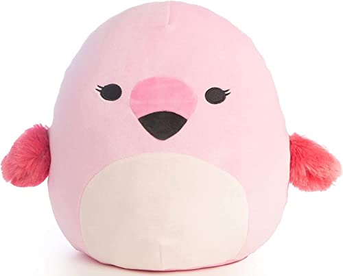 Squishmallows SQK2304 - Cookie der Flamingo 30 cm, offizielles Kelly Toys Plüsch, superweiches Kuscheltier von Squishmallows