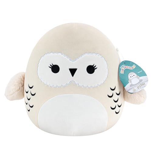 Squishmallows SQWB00099 - Harry Potter Hedwig 25 cm, offizielles Jazwares Plüsch, superweiches Kuscheltier von Squishmallows