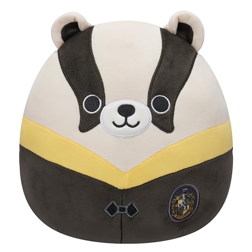 Squishmallows SQWB00324 - Harry Potter Hufflepuff Dachs in Hogwarts Robe 25 cm, offizielles Jazwares Plüsch, superweiches Kuscheltier Squishmallows SQWB00324 - Harry Potter Hufflepuff Dachs in Hogwarts Robe 25 cm, offizielles Jazwares Plüsch, superweiches Kuscheltier von Squishmallows