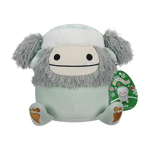 Squishmallows SQXM00602 - Evita der Bigfoot 19 cm, offizielles Kelly Toys Plüsch, superweiches Kuscheltier von Squishmallows