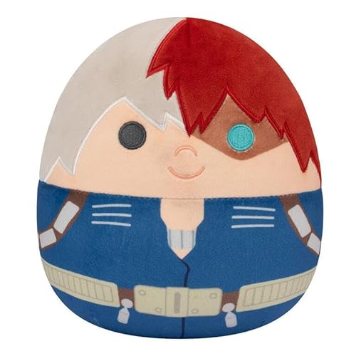 Squishmallows Shoto Todoroki Original 20 cm My Hero Academia - Offizieller Jazwares Plüsch - Sammlerstück, weiches & Squishy Anime Stofftier Spielzeug - Geschenk für Kinder, Mädchen & Jungen von Squishmallows