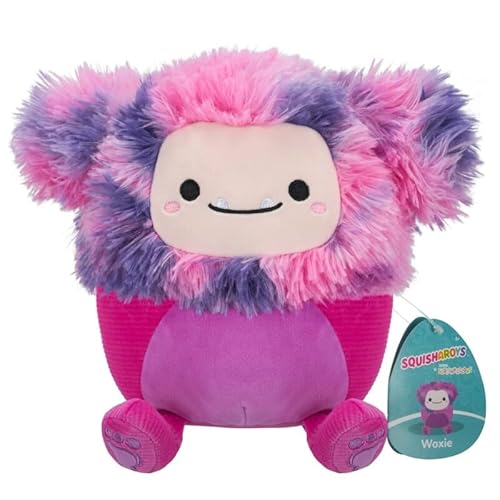 Squishmallows Squisharoys - Woxie der Bigfoot 19 cm, offizielles Jazwares Plüsch, superweiches Kuscheltier - Seltenes Modell 2024 von Squishmallows