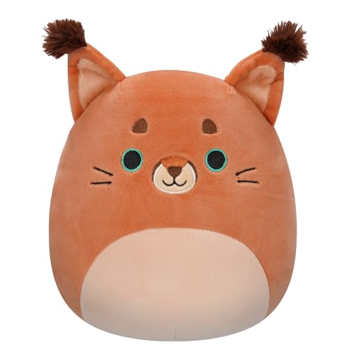 Squishmallows Squishmallow Plüschtier Ferraz, die orangefarbene Karakalkatze 20 cm Kuscheltiere von Squishmallows