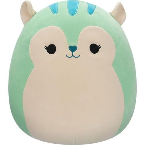 Squishmallows Squishmallow Plüschtier Fuyuki, das grüne Eichhörnchen 20 cm Kuscheltiere von Squishmallows