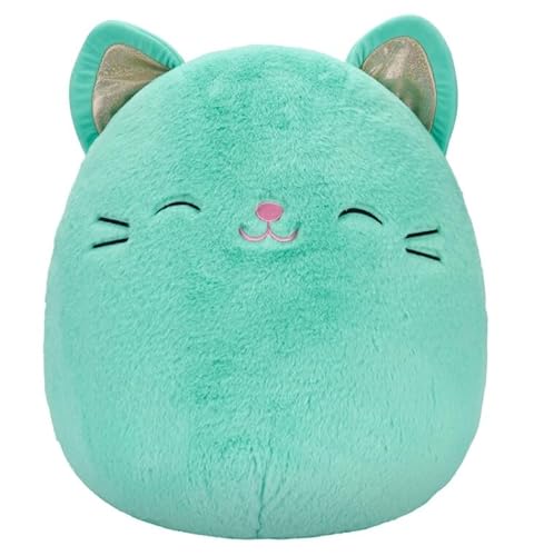 Squishmallows Squishmallow Plüschtier FuzzAMallows Charisma die Katze 50 cm Kuscheltiere Original 2024 von Squishmallows