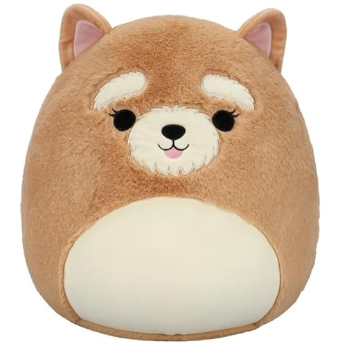 Squishmallows Squishmallow Plüschtier FuzzAMallows Chloeyana der Terrier 40 cm Kuscheltiere Original 2024 von Squishmallows