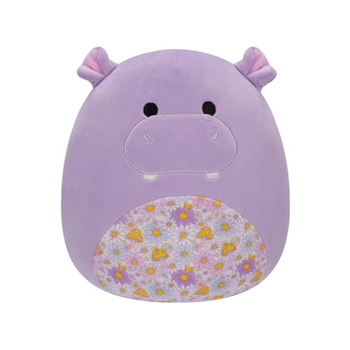 Squishmallows Squishmallow Plüschtier Hanna, das lila Nilpferd 20 cm Kuscheltiere von Squishmallows