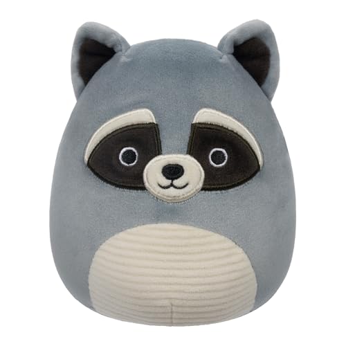 Squishmallows Squishmallow Plüschtier Rocky, der graue Waschbär 20 cm Kuscheltiere von Kellytoy