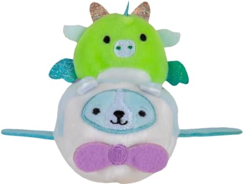 Squishmallows Squishville Mini und Fahrzeug (Ausführungen variieren) von Squishmallows