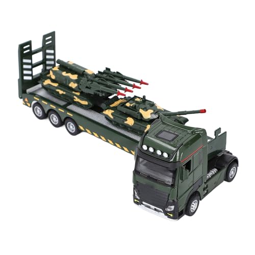 1:32 Militärtransportfahrzeug-Modellspielzeug, Realistisches Militär-LKW-Spielzeug aus Legierung für, Pädagogische Geschenkauswahl, Kunststoff- und Legierungsmaterial, von Srliya