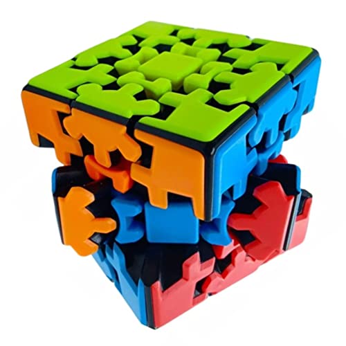 3D-Zahnrad-Puzzle-Spielzeug, 3 X 3 X 3 Pädagogisches Block-Spielzeug, Zahnrad-Struktur, Rotierendes Dekompressions-Puzzle-Spielzeug für Kinder von Srliya