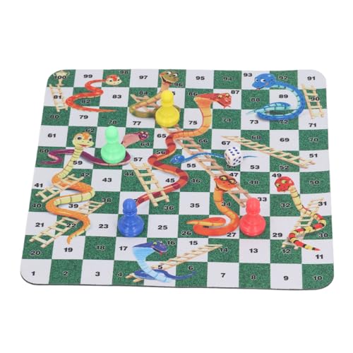 Brettspiel Set 24 cm Plastikfaltbar Schachbrett 4 Schachstücke Portable Travel Chess Game Toy mit Aufbewahrungstasche von Srliya