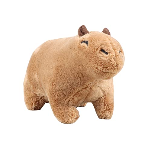 Capybara Stofftier Capybara Plüschtier Weiche Wilde Tiere Krabbeln Capybara Stofftiere Einzigartiges Spielzeug Modell Puppenkollektion für Kinder von Srliya