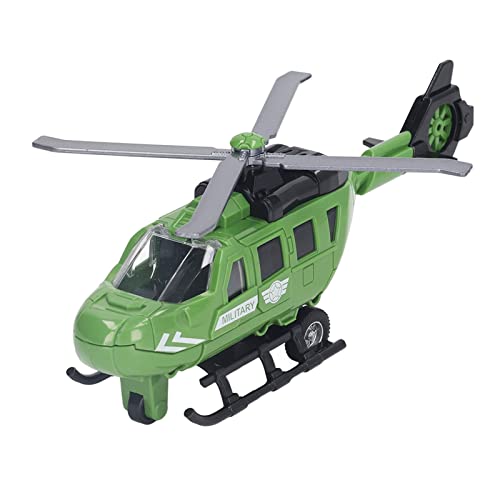 Diecast Helicopter Toy Diecast Helicopter Model Simuliertes Diecast Alloy Trägheitsflugzeug Flugzeugmodell Spielzeug für Mädchen 8,9 Zoll von Srliya