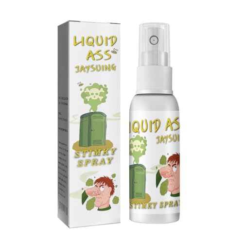 Furz Spray Stinky Stinky Streich Witzspielzeug, Hohe Konzentration Echtes Furzgeruchsspray mit Lang Anhaltender Effekt für Halloween, Aprilscherz, Unterhaltung, 30 Ml von Srliya