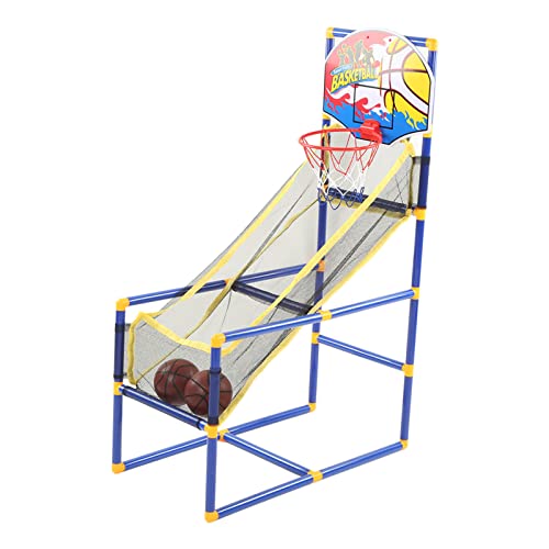 Kinder-Basketballkorb-Set, Abnehmbar, Höhenverstellbar, Verbessert die Feinmotorik, Basketball-Spielset von Srliya