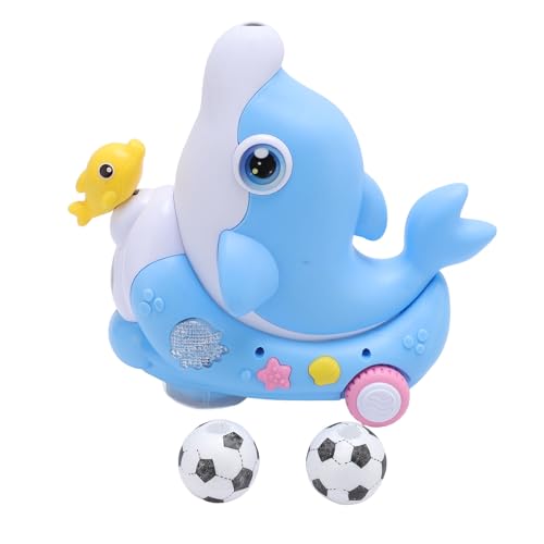 Kinder Elektrische Delphinspielzeug Elektrische Universal Light Music Delphin Floating Blow Ball Baby Süßes Lustiges Spielzeug für und Mädchen von Srliya