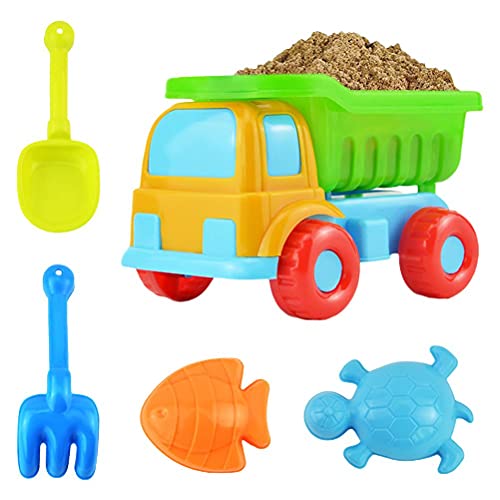 Kinder Strand Sand Eimer Set mit Eimer, Schaufeln und Meertier Weiche Formen, Kinder Sand Spielzeug Outdoor Spaß Sand Werkzeuge für Kleinkinder Kinder Jungen Mädchen, Strands von Srliya