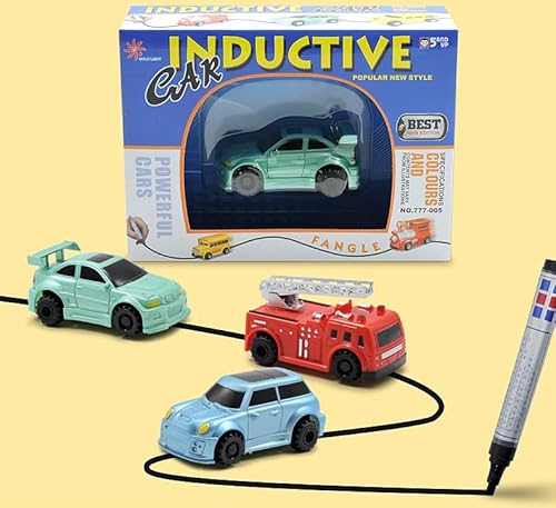 Lustiger Stift, Induktives Auto, LKW, Folgen Sie Jeder Gezeichneten Schwarzen Linie, Mini-Spielzeug, Technische Fahrzeuge, Lernspielzeug, Geburtstags von Srliya