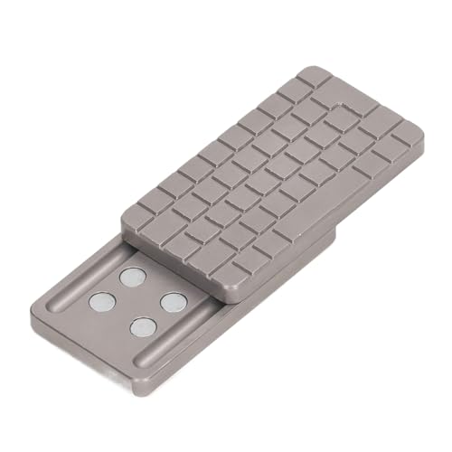 Magnetischer Push-Slider, Metall-Fingerspitzenspielzeug Zum Stressabbau, Einzigartiges Muster Eingraviert, Kompaktes, Leichtes Design für Einhändiges Spielen, Ideal für Büro, von Srliya