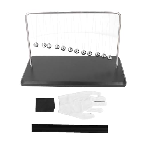 Newton Cradle Balance-Bälle, Reduzieren Ängste, Physik, Wissenschaft, Basteln, Schreibtischdekoration mit Schlangenform-Design für Physik-Enthusiasten, Kunststoff und Metall, 37 von Srliya