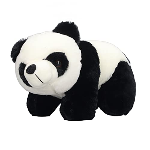 Panda-Plüschtier, 30 cm, für Kinder und Erwachsene, Party, Weich, Niedlich, Exquisites Tier, Stofftier, Dekokissen, Dekoration von Srliya