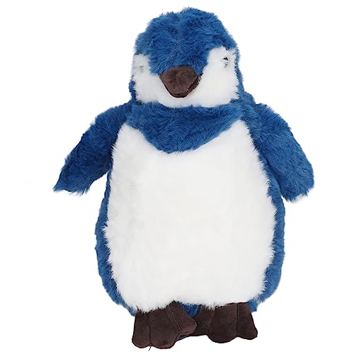 Plüsch Süßes Weiches Flauschiges Stofftier Plüschpuppenspielzeug für Kindergeburtstag 9,84 Zoll (Blauer Pinguin) von Srliya