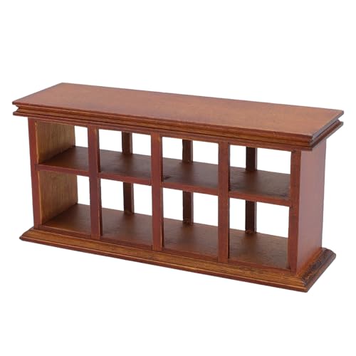 Srliya 1:12 Skala Dollhouse Möbel Bäckerei Schrank Rack Miniatur Food Cake Counter Sammlung Ausstellungsstand für Mini House Szenen Dekoration Kastanienfarbe Farbe Srliya 1:12 Skala Dollhouse Möbel Bäckerei Schrank Rack Miniatur Food Cake Counter Sammlung Ausstellungsstand für Mini House Szenen Dekoration Kastanienfarbe Farbe von Srliya