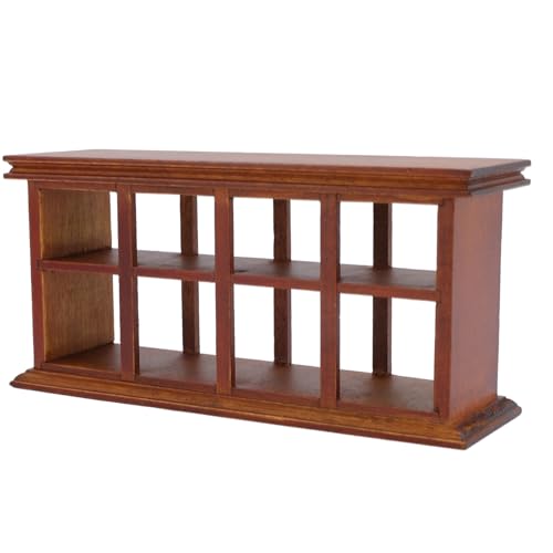 Srliya 1:12 Skala Dollhouse Möbel Bäckerei Schrank Rack Miniatur Food Cake Counter Sammlung Ausstellungsstand für Mini House Szenen Dekoration Kastanienfarbe Farbe Srliya 1:12 Skala Dollhouse Möbel Bäckerei Schrank Rack Miniatur Food Cake Counter Sammlung Ausstellungsstand für Mini House Szenen Dekoration Kastanienfarbe Farbe von Srliya