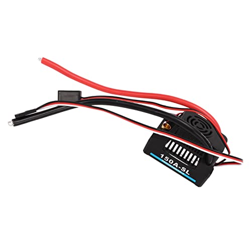 Srliya 150A Bürstenloser ESC Wasserdicht Staubdicht BEC 5A 5,8V Elektronischer Geschwindigkeitsregler für RC-Car von Srliya