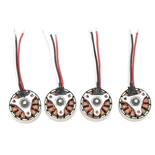 Srliya 4PCS 1503 Flugzeug Bürstenloser Motor RC Elektromotor 4 Achsen Fernbedienung Flugzeuge von Srliya