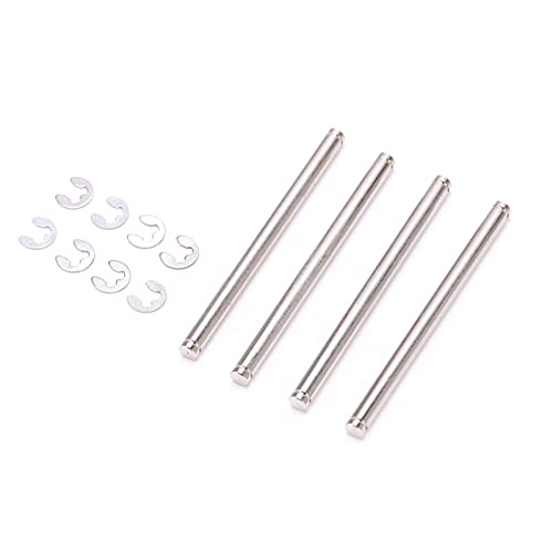 Srliya 4pcs Edelstahl -Federstifte 48 -mm -Verschleißfestigkeit und Langes Lebensdauer Leichtkompakt Slash 2WD 1/10 RC -Auto mit E -Clips Srliya 4pcs Edelstahl -Federstifte 48 -mm -Verschleißfestigkeit und Langes Lebensdauer Leichtkompakt Slash 2WD 1/10 RC -Auto mit E -Clips von Srliya