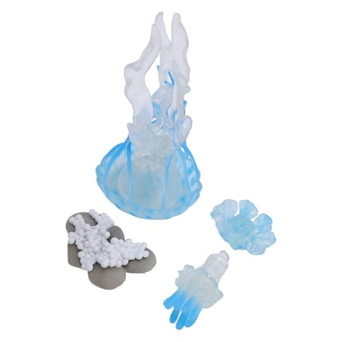 Srliya Blue Jellyfish Simulation Tiermodell Blaues Quallenzyklus Modell Spielzeug Origination Kinder Kognitiver Wachstum Zyklus Spielzeug für Kinder von Srliya