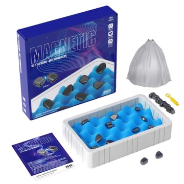 Srliya Kinder-Magnettafel, Kinder-Tisch-Magnetspiel, Interaktive Denk-Logikspiele Kinder, Kinder-Magnet-Brettspiel, Logisches Denk-Tischspiel von Srliya