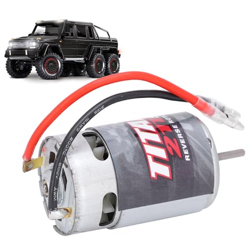 Srliya Leistungsstarker 550 21T -Motor für mit 30% Längerem, Einfach Installieren, Perfekt für 1/10 RC -Auto, Hohe Torsion, Haltbares Material, Leicht, Kleiner Größe, Safe und Srliya Leistungsstarker 550 21T -Motor für mit 30% Längerem, Einfach Installieren, Perfekt für 1/10 RC -Auto, Hohe Torsion, Haltbares Material, Leicht, Kleiner Größe, Safe und von Srliya
