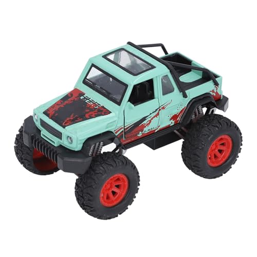 Srliya Off-Road-LKW-Modellspielzeug, Off-Road-Modellspielzeug, Kinder-Offroad-Automodellspielzeug, Hochsimuliertes Legierungsfahrzeugspielzeug mit Sound-Lichteffekt für (Blau) von Srliya