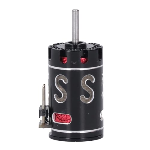 Srliya RC Auto Bürstenloser Motor RC Modellauto Motor 2.0 Welle Feinausgeglichener Rotor RC Bürstenloser Motor für WLtoys K989 K969 1/24 1/28 (3500KV) von Srliya