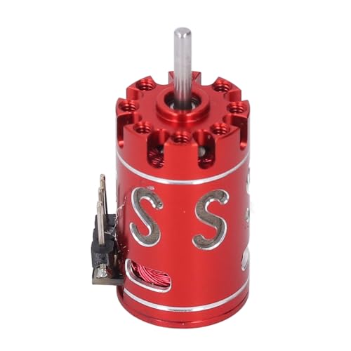 Srliya RC Auto Bürstenloser Motor RC Modellauto Motor 2.0 Welle Feinausgeglichener Rotor RC Bürstenloser Motor für WLtoys K989 K969 1/24 1/28 (3500KV) von Srliya