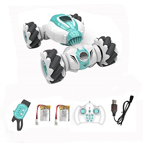 Srliya RC-Auto Handgesteuertes Stunt-Auto, 2,4-G-Fernbedienung Stunt-Auto Geste Induktion Drift Deformierte Offroad-Spielzeugautos Gras, Strand und (Dual Control Green Srliya RC-Auto Handgesteuertes Stunt-Auto, 2,4-G-Fernbedienung Stunt-Auto Geste Induktion Drift Deformierte Offroad-Spielzeugautos Gras, Strand und (Dual Control Green von Srliya