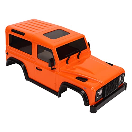 Srliya RC-Car-Karosserie mit Pleuel, 144 Mm Radstand, RC-Car-Shell-Ersatzteile für 1/16 1/24 Climbing Car (Orange) von Srliya