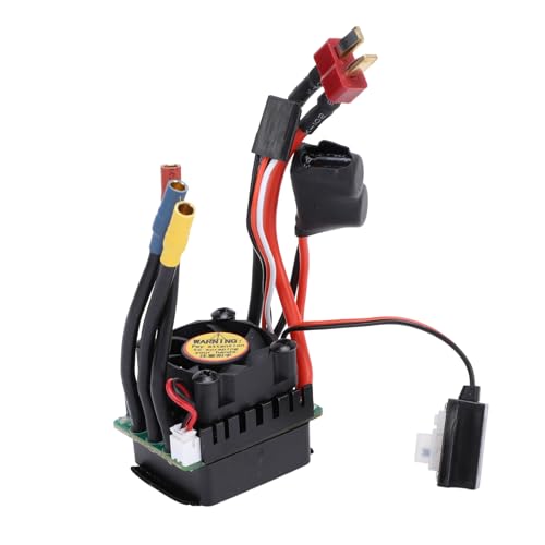 Srliya RC-Fahrzeuggeschwindigkeitsregler, Bürstenloser ESC, Elektrischer Geschwindigkeitsregler, Modellauto, Elektronischer Geschwindigkeitsregler für WLtoys 144010-2005.003 von Srliya