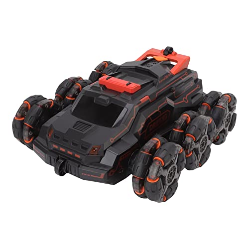 Srliya RC Stunt-Auto, 2,4 G Gestenerkennung, 360-Grad-Drehung, Dual-Fernbedienung, Schwenkarm, 6, RC-Off-Road-Stunt-Truck, RC-Auto, RC-Stunt-Auto, RC-Off-Road-Stunt-Truck (Orange) von Srliya