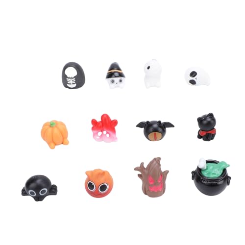 Srliya Urlaub Miniatur Figur Set Harz Wasserdicht Slick -Oberflächen Ghost Skulls Miniaturfiguren für Urlaubshandwerksverzierung, Ideal für Urlaubsdekoration Srliya Urlaub Miniatur Figur Set Harz Wasserdicht Slick -Oberflächen Ghost Skulls Miniaturfiguren für Urlaubshandwerksverzierung, Ideal für Urlaubsdekoration von Srliya
