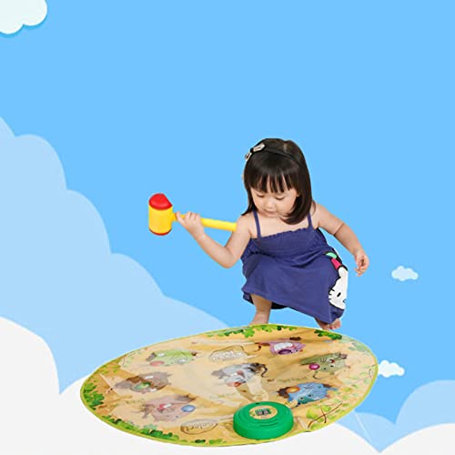 Whack Pounding Mat Interaktive Spielmatte für Konstruktive Spiele mit LED-Licht, 3 Modi, für die Entwicklung von Kindern, PVC-Material, 31,5 X 26,38 Zoll von Srliya