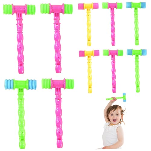 Ssguopte 10pcs Quietschhammer Spielzeug 4x9 Zoll Cartoon Interaktiver Dicker Plastikspielzeughammer mit Geräusch für Partyvorbefugten Spiele Bestrafung Ssguopte 10pcs Quietschhammer Spielzeug 4x9 Zoll Cartoon Interaktiver Dicker Plastikspielzeughammer mit Geräusch für Partyvorbefugten Spiele Bestrafung von Ssguopte