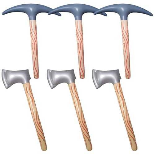 Ssguopte 6pcs aufblasbare Axenpickel 23 -Zoll realistische, durchlaufsichere PVC -PVC -aufblasbare Spielzeuge mit Ventil Handheld Leichtes Halloween -Requisiten für Cospaly, Parteigunst Ssguopte 6pcs aufblasbare Axenpickel 23 -Zoll realistische, durchlaufsichere PVC -PVC -aufblasbare Spielzeuge mit Ventil Handheld Leichtes Halloween -Requisiten für Cospaly, Parteigunst von Ssguopte