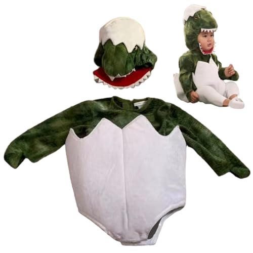 Ssguopte Baby-Dinosaurier-Kostüm, weich, lustiges Dinosaurier-Ei, Kleinkinderkostüm für Halloween, Weihnachtsfeier, Cosplay, geeignet für Babys ab 69 cm Ssguopte Baby-Dinosaurier-Kostüm, weich, lustiges Dinosaurier-Ei, Kleinkinderkostüm für Halloween, Weihnachtsfeier, Cosplay, geeignet für Babys ab 69 cm von Ssguopte