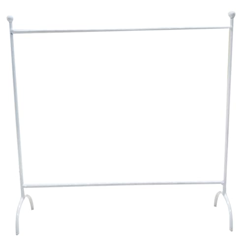 Ssguopte Puppenkleidung Rack 9.5x9.5x2,8 Zoll Eisen Klassiker 1/6 Puppenmöbel rostprob von Ssguopte