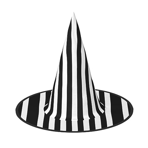 StOlmx Halloween-Hut – einzigartige Struktur, Halloween-Dekorationen, Hexenhut für Erwachsene, lustig, Halloween-Dekorationen, Party von StOlmx